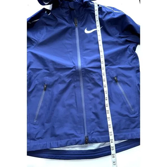 Nike women's Medium Pro Elite Team Storm Fit Track &amp; Field Jacket AJ6042-492 Blu