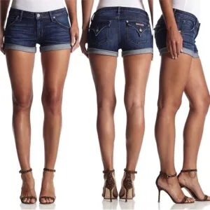 NWT Hudson Hampton Cuffed Jean Shorts 25