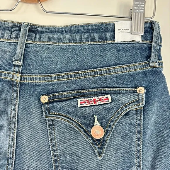 NWT Hudson Hampton Cuffed Jean Shorts 25