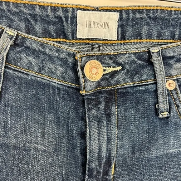 NWT Hudson Hampton Cuffed Jean Shorts 25