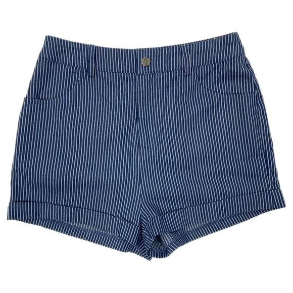 Nwt | superdown Carly Striped High Rise Shorts Size Small