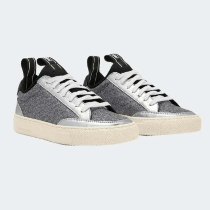 P448 Soho Sock Vegan Grey Sneaker