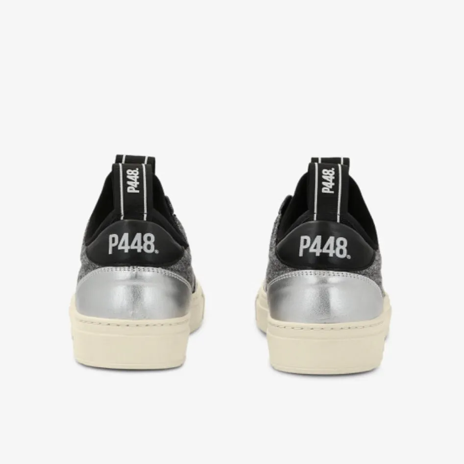 P448 Soho Sock Vegan Grey Sneaker