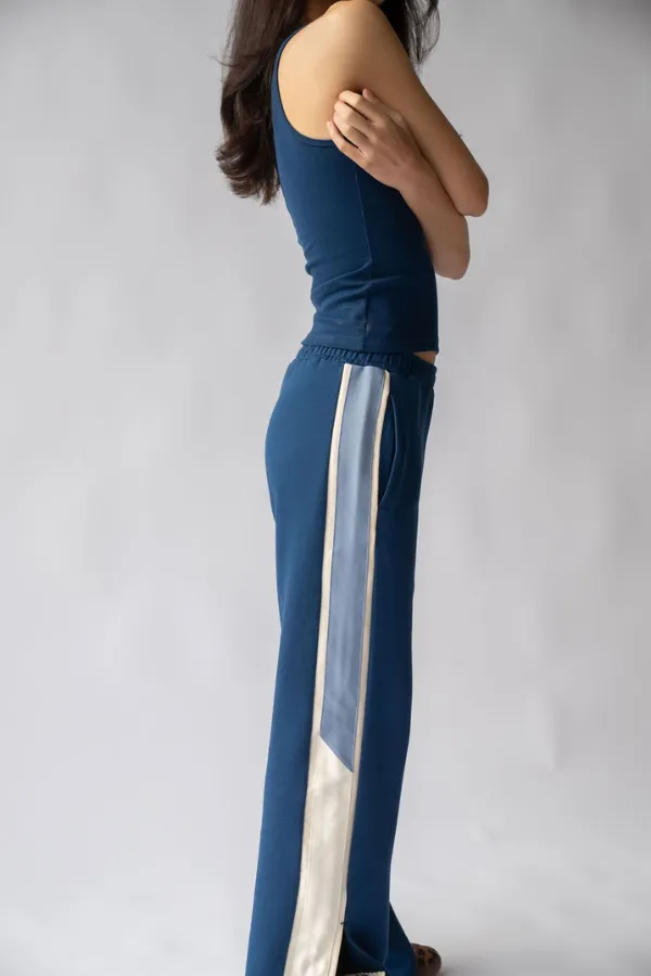 Parisienne Trackpant Estate Blue