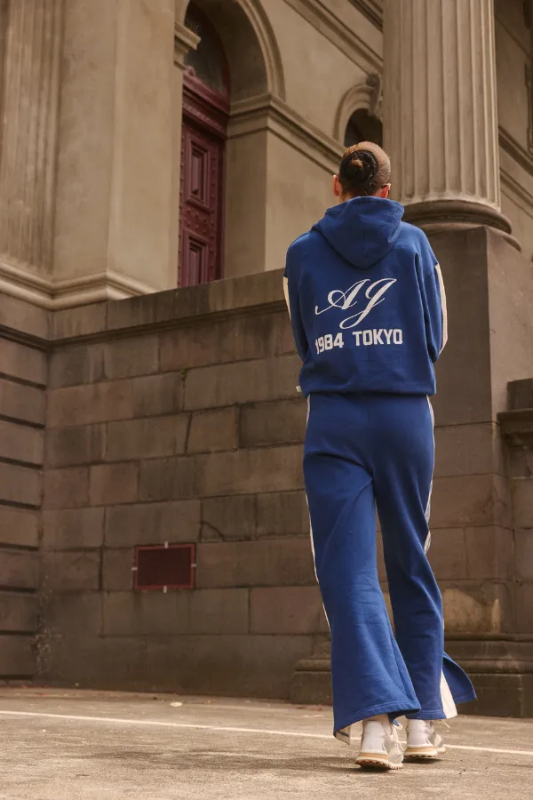 Parisienne Trackpant Estate Blue