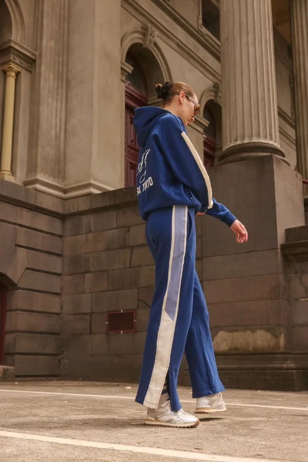 Parisienne Trackpant Estate Blue