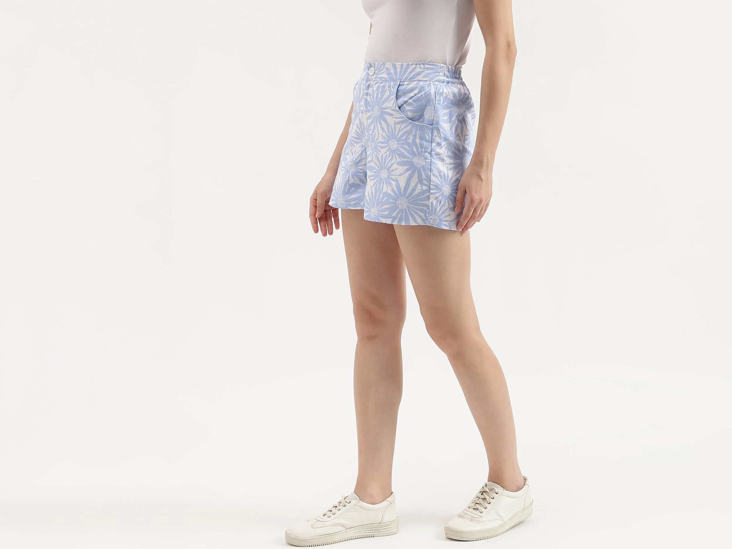 Printed Regular Fit Shorts