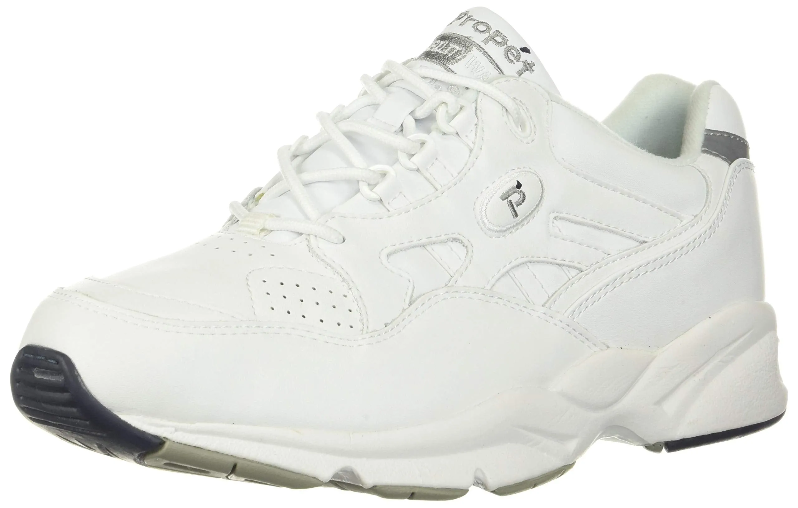 Prop?t Men's Stability Walker Walking Sneakers Medicare Approved Shoes , White, 9.5 Wide