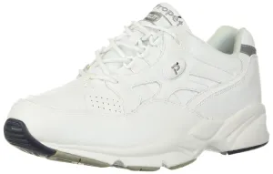 Prop?t Men's Stability Walker Walking Sneakers Medicare Approved Shoes , White, 9.5 Wide