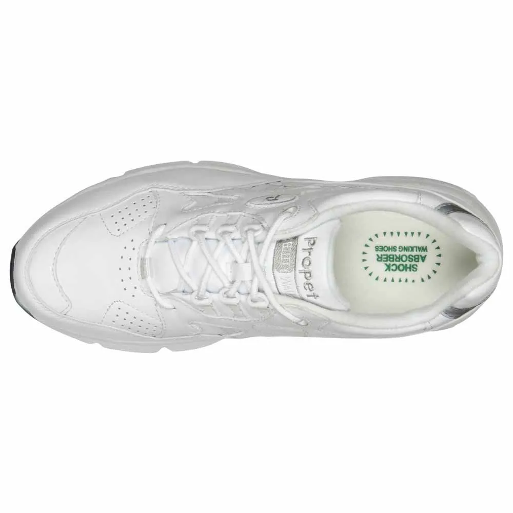 Prop?t Men's Stability Walker Walking Sneakers Medicare Approved Shoes , White, 9.5 Wide