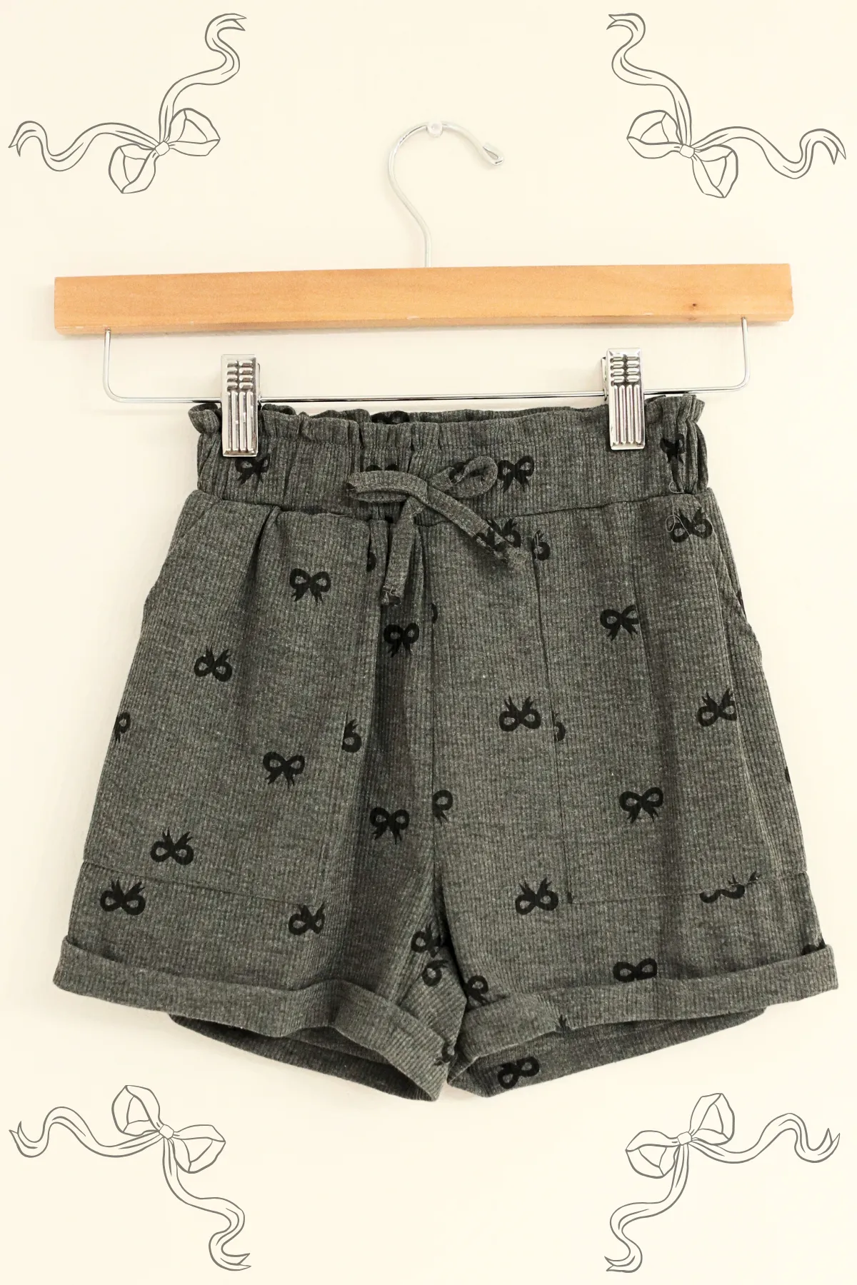 RIBBON SHORTS | KIDS SIZE 2T - 4T