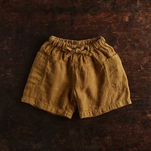 Rowan Shorts - Linen - Cumin