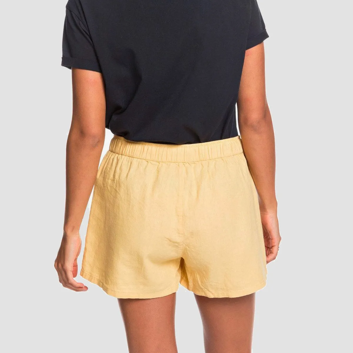 Roxy Love Square Shorts Sahara Sun - Womens