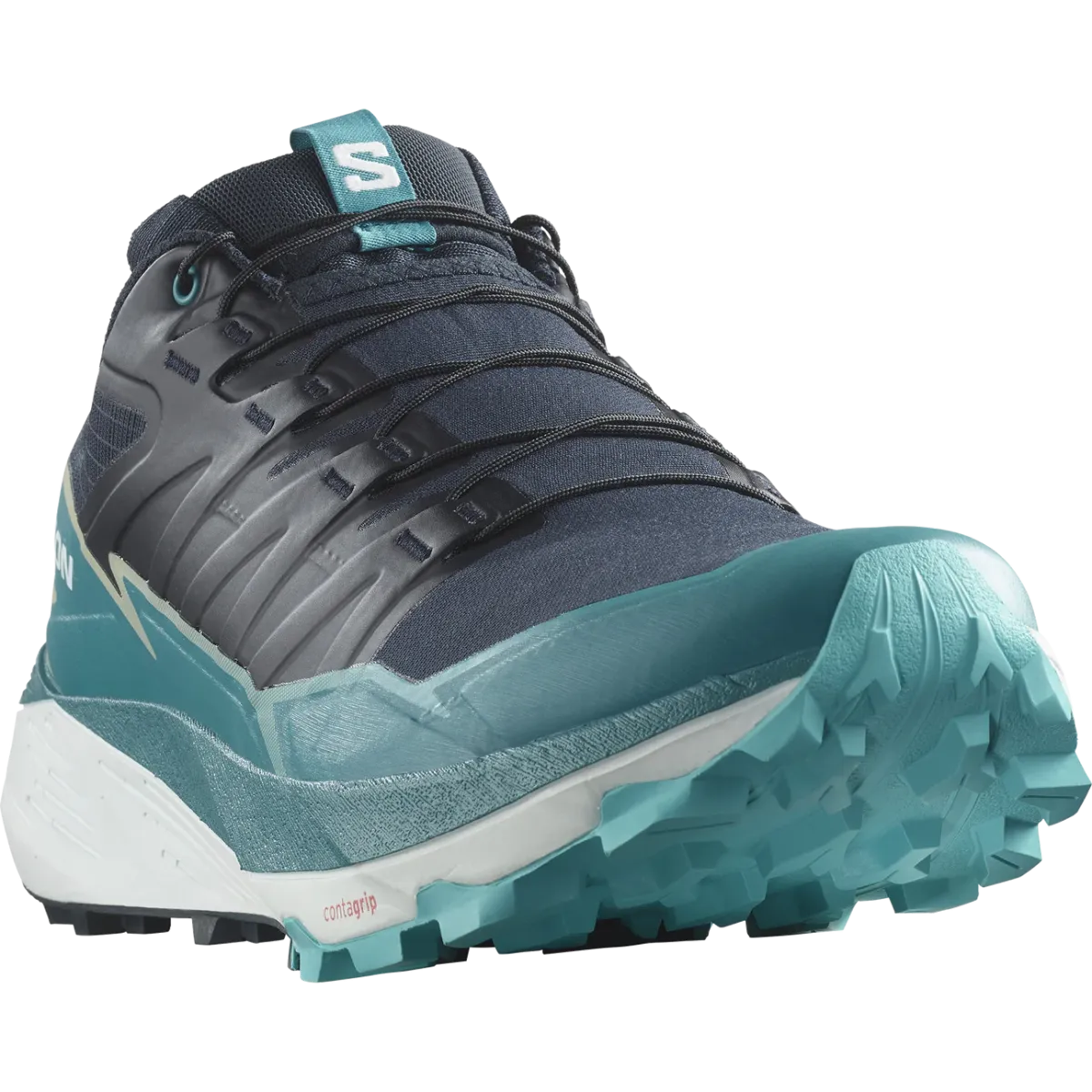 Salomon Thundercross - Men's - Carbon/Tahitian Tide/Peacock Blue