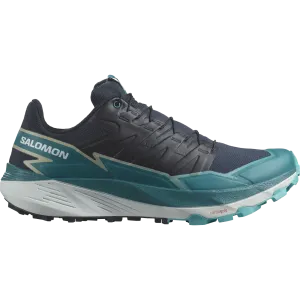 Salomon Thundercross - Men's - Carbon/Tahitian Tide/Peacock Blue