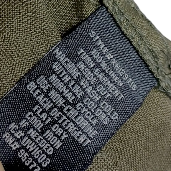 SANCTUARY CLOTHING 100% Linen Olive Green Cargo Style Drawstring Shorts  8 NWT