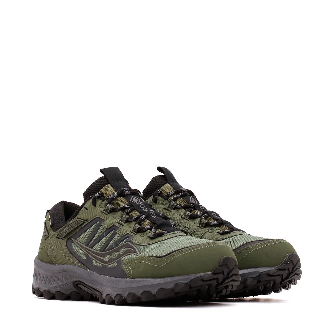 Saucony Men Grid Peak GTX Gore-Tex Forest Black S70849-2