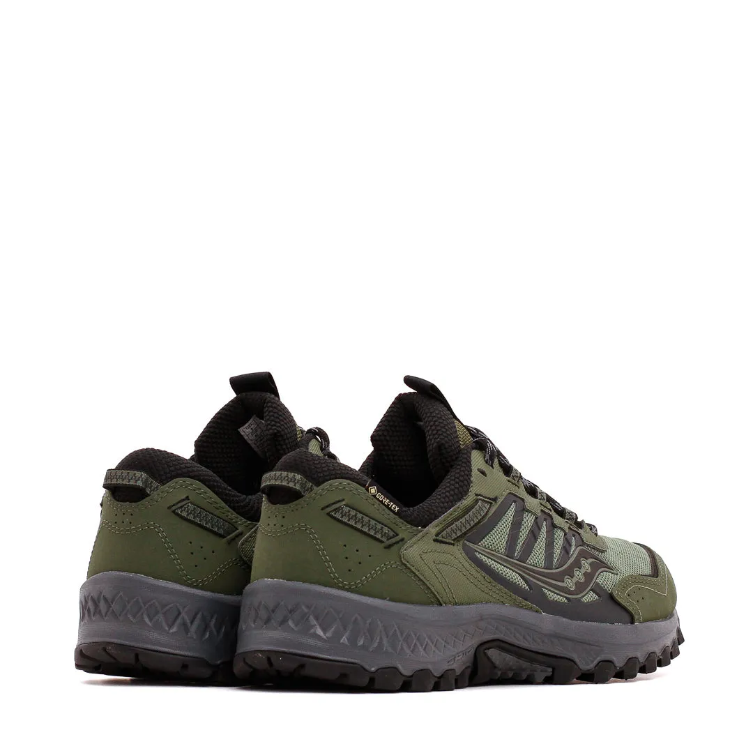 Saucony Men Grid Peak GTX Gore-Tex Forest Black S70849-2