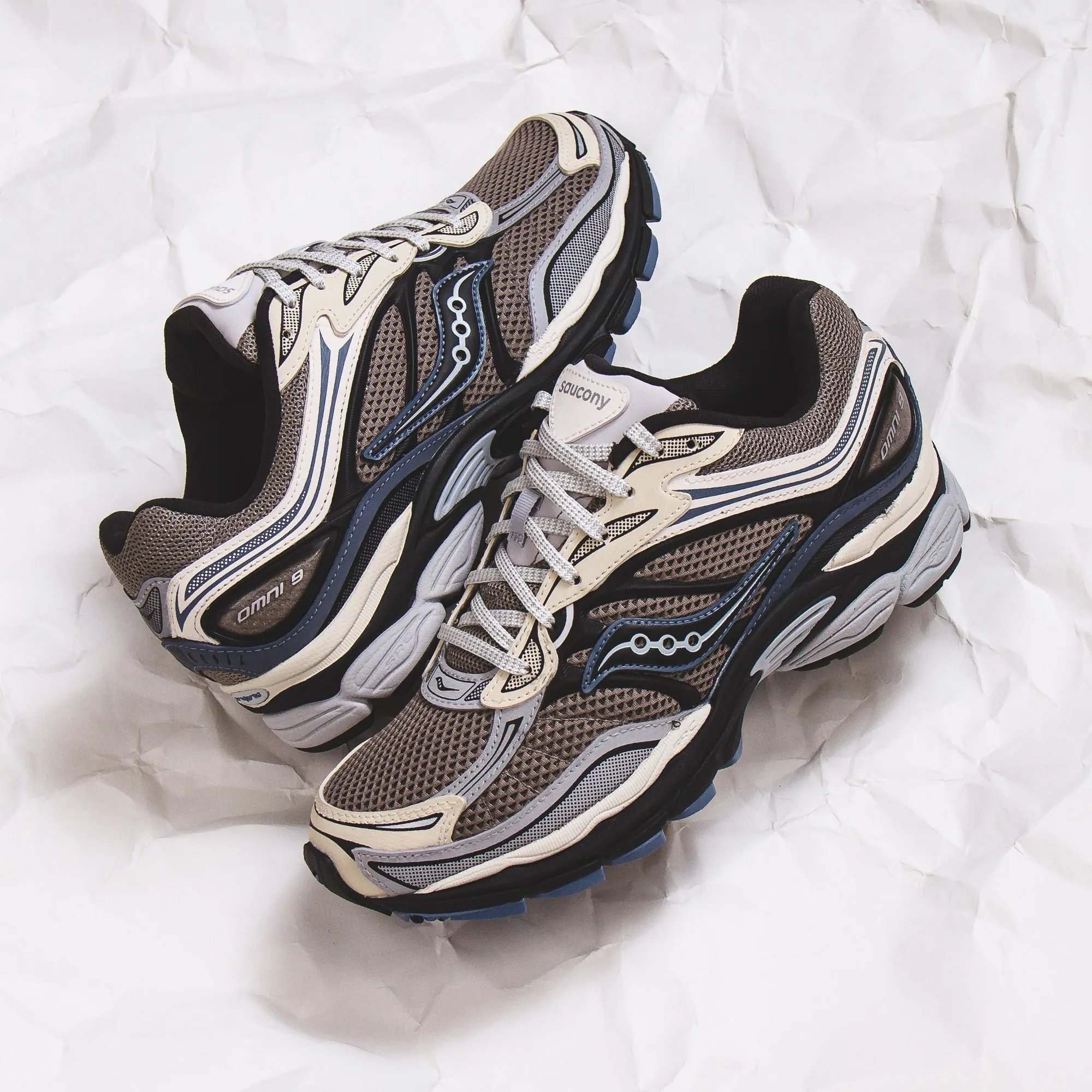 Saucony Men ProGrid Omni 9 Gravel S70837-1