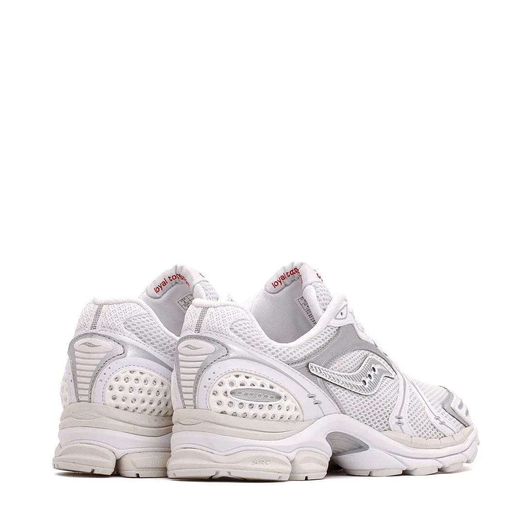 Saucony Men Progrid Triumph 4 White Silver S70841-1