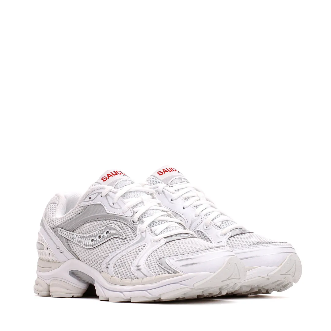 Saucony Men Progrid Triumph 4 White Silver S70841-1