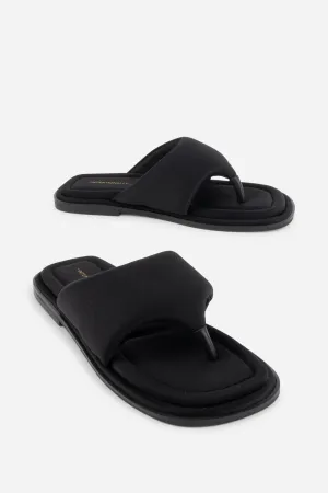 SEOUL VEGAN NEOPRENE THONG SANDAL