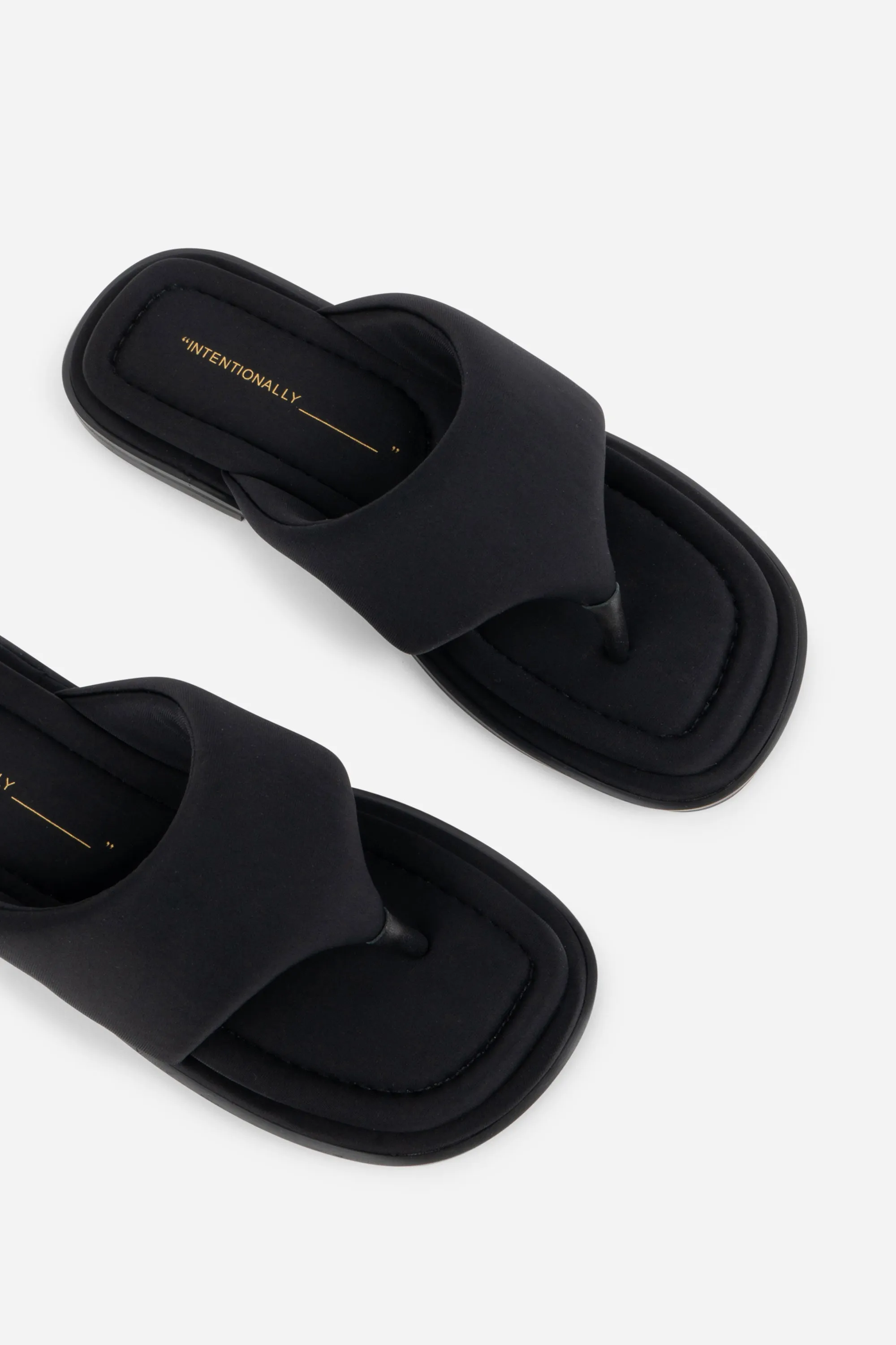 SEOUL VEGAN NEOPRENE THONG SANDAL