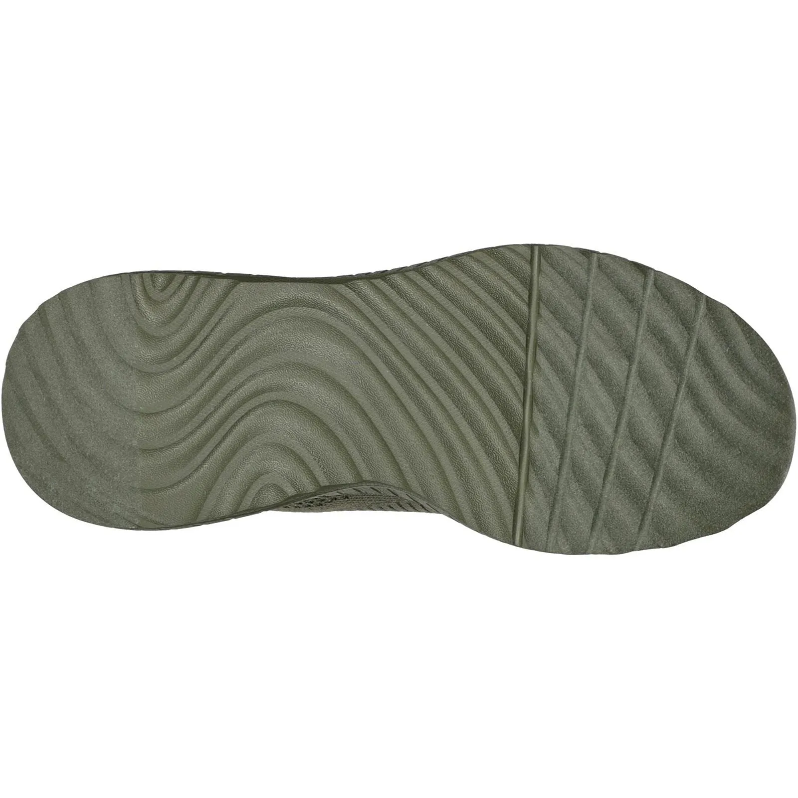 Skechers 117209 Bob Squad Chaos Face Off Sneakers für Damen, weite Passform, Olivgrün