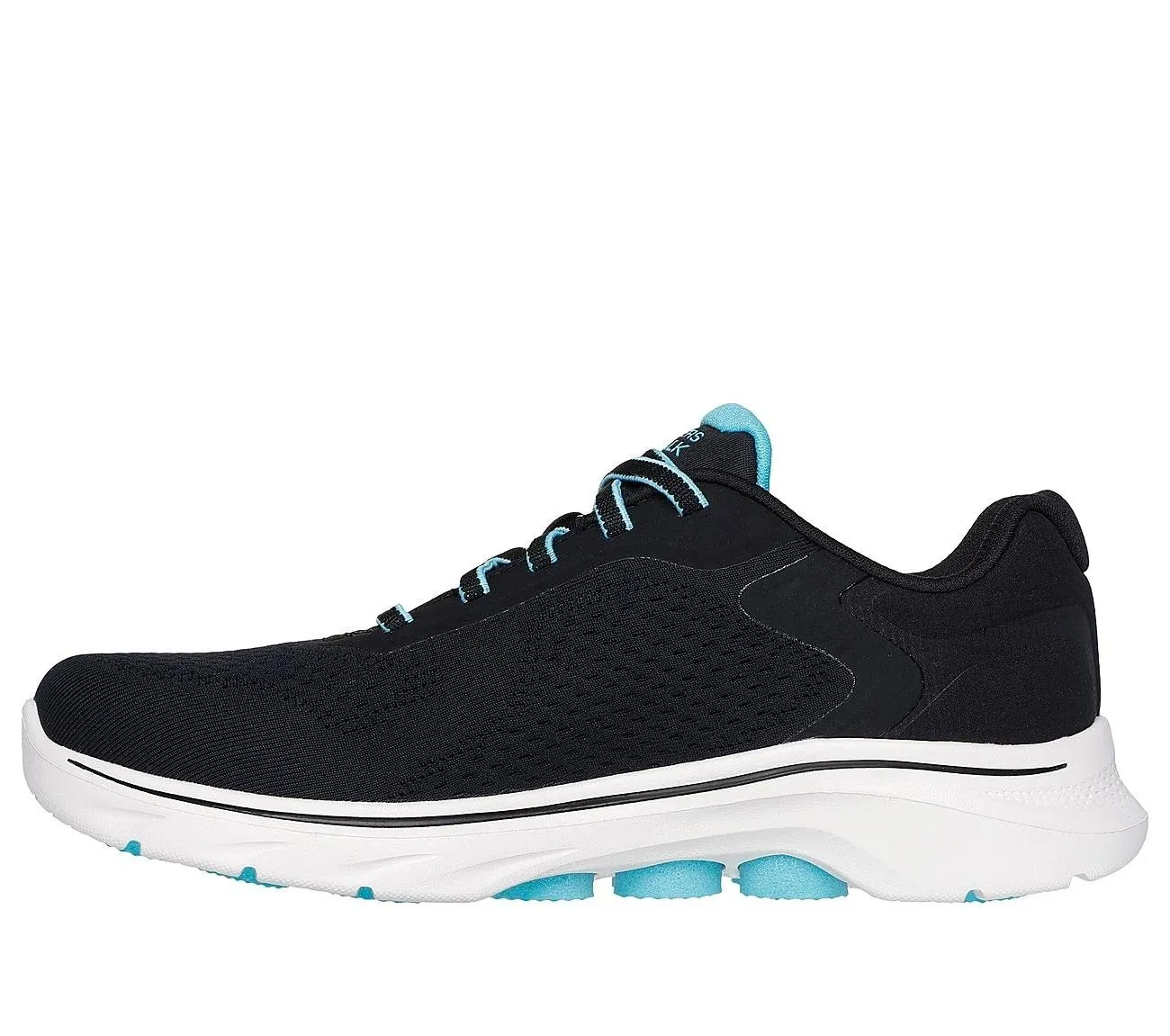 Skechers 125215 Go Walk 7 Cosmic Waves Sneakers für Damen mit weiter Passform