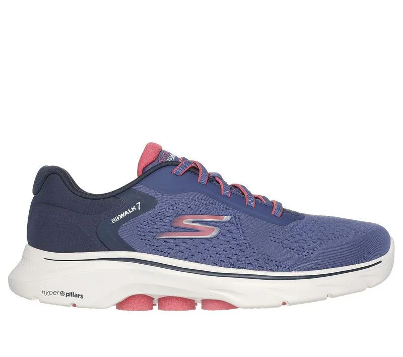 Skechers 125215 Go Walk 7 Cosmic Waves Sneakers für Damen mit weiter Passform