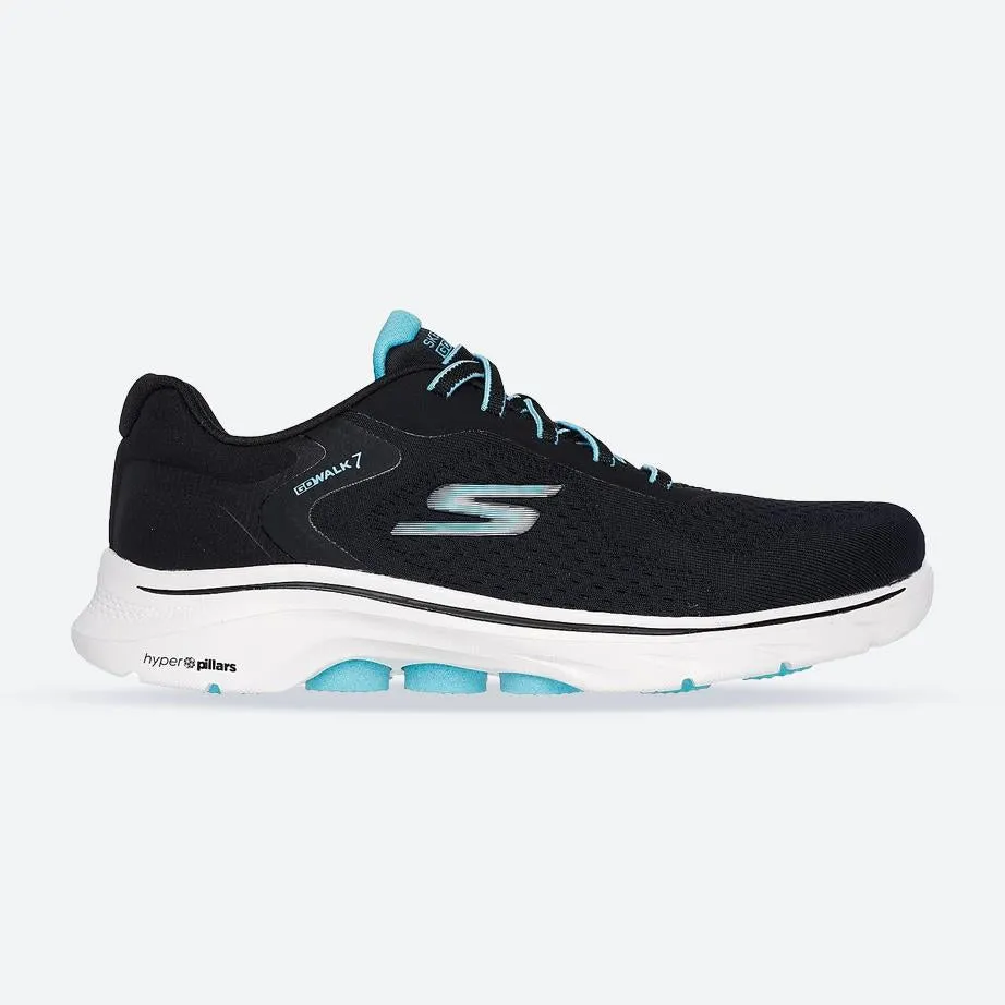 Skechers 125215 Go Walk 7 Cosmic Waves Sneakers für Damen mit weiter Passform