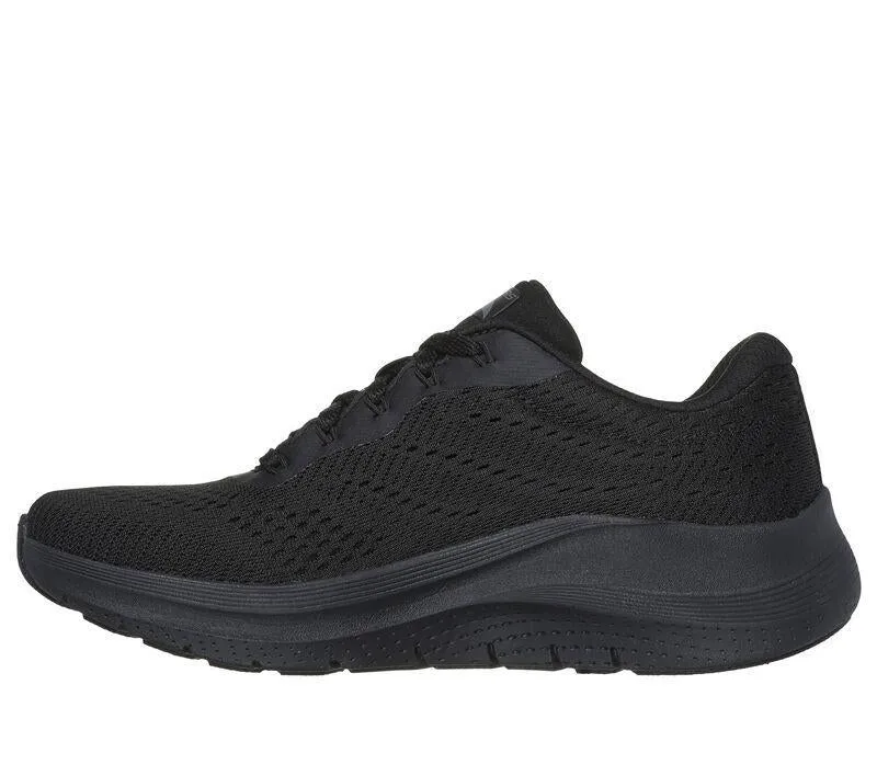Skechers 150051 Arch Fit 2.0 Big League Sneakers für Damen mit weiter Passform - Schwarz