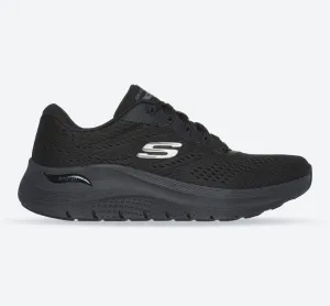 Skechers 150051 Arch Fit 2.0 Big League Sneakers für Damen mit weiter Passform - Schwarz
