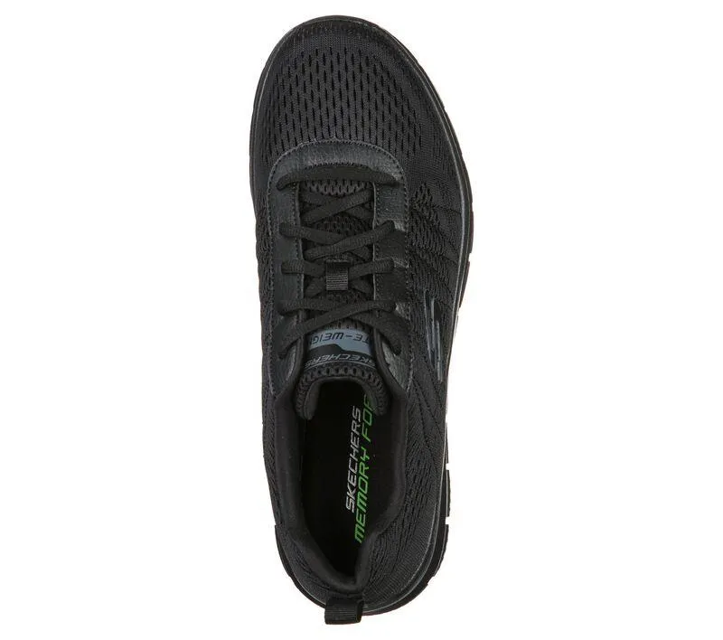 Skechers 232081 Track Moulton Walking-Sneaker für Herren in weiter Passform