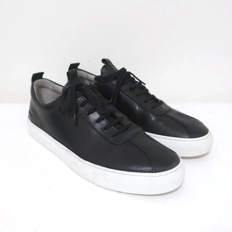 Sneakers by Grenson Low Top Sneakers Black Leather Size 8