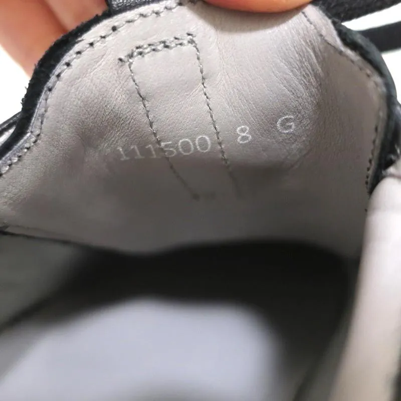 Sneakers by Grenson Low Top Sneakers Black Leather Size 8