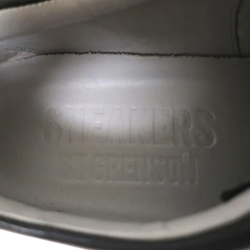 Sneakers by Grenson Low Top Sneakers Black Leather Size 8