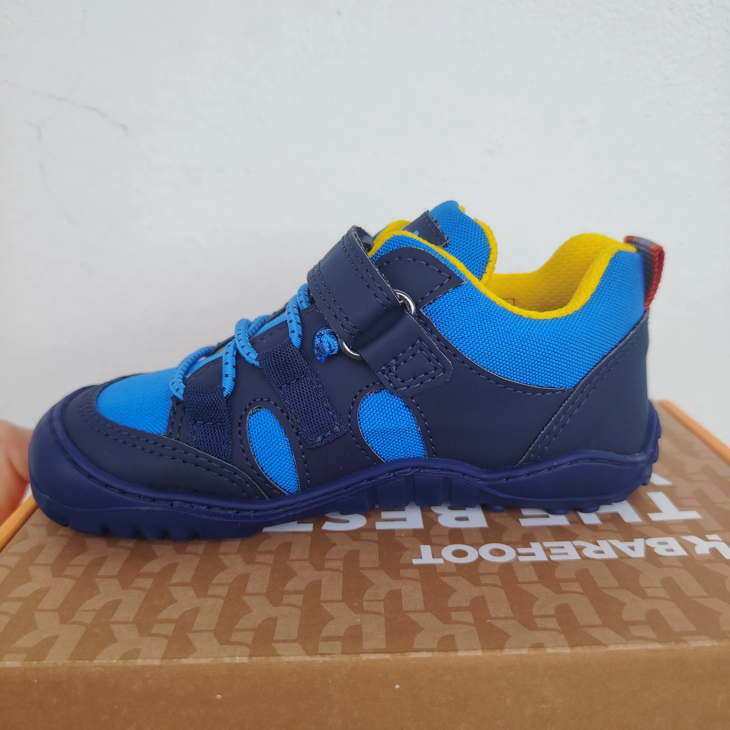 Sneakers trekking Mateo Royal Blue bimbi