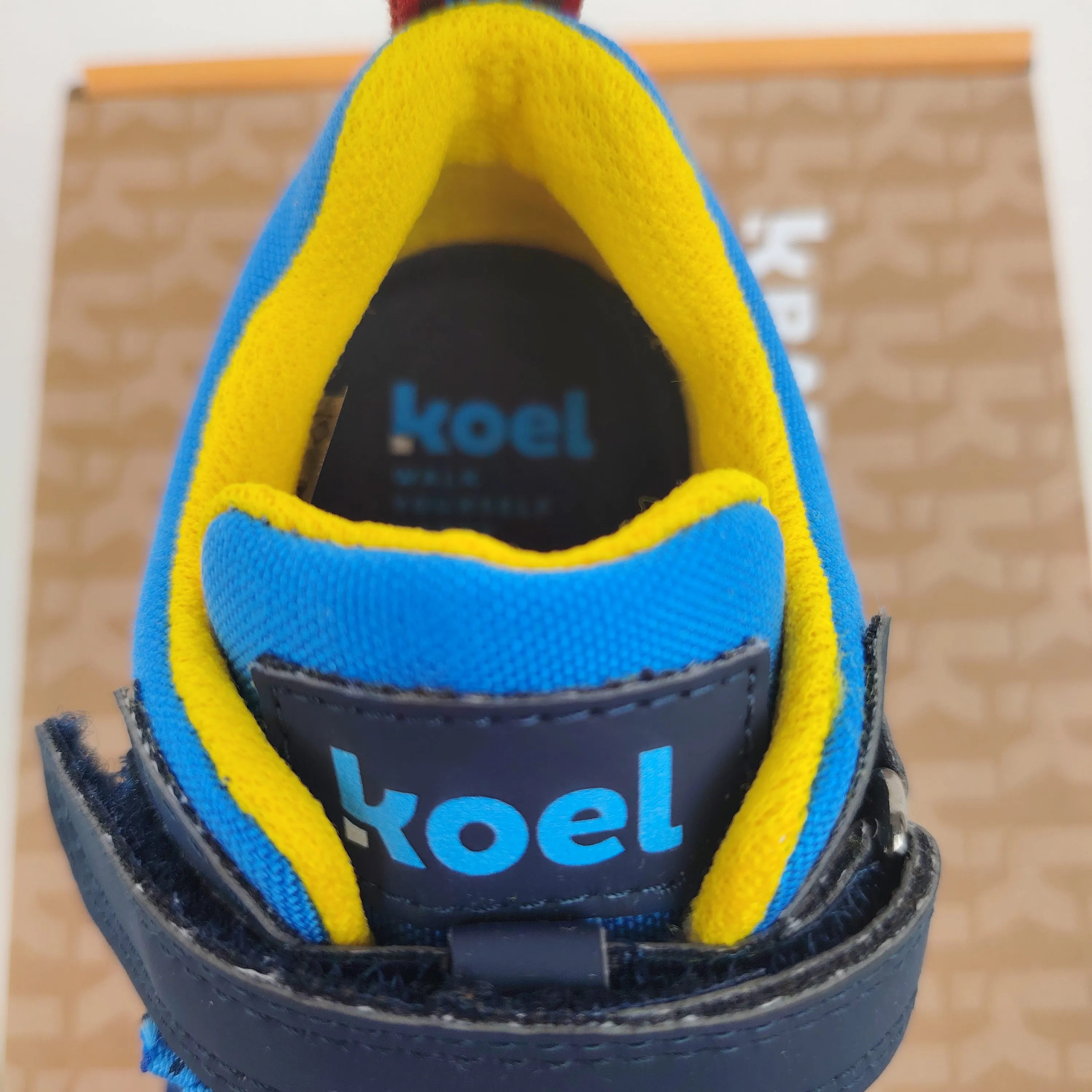 Sneakers trekking Mateo Royal Blue bimbi