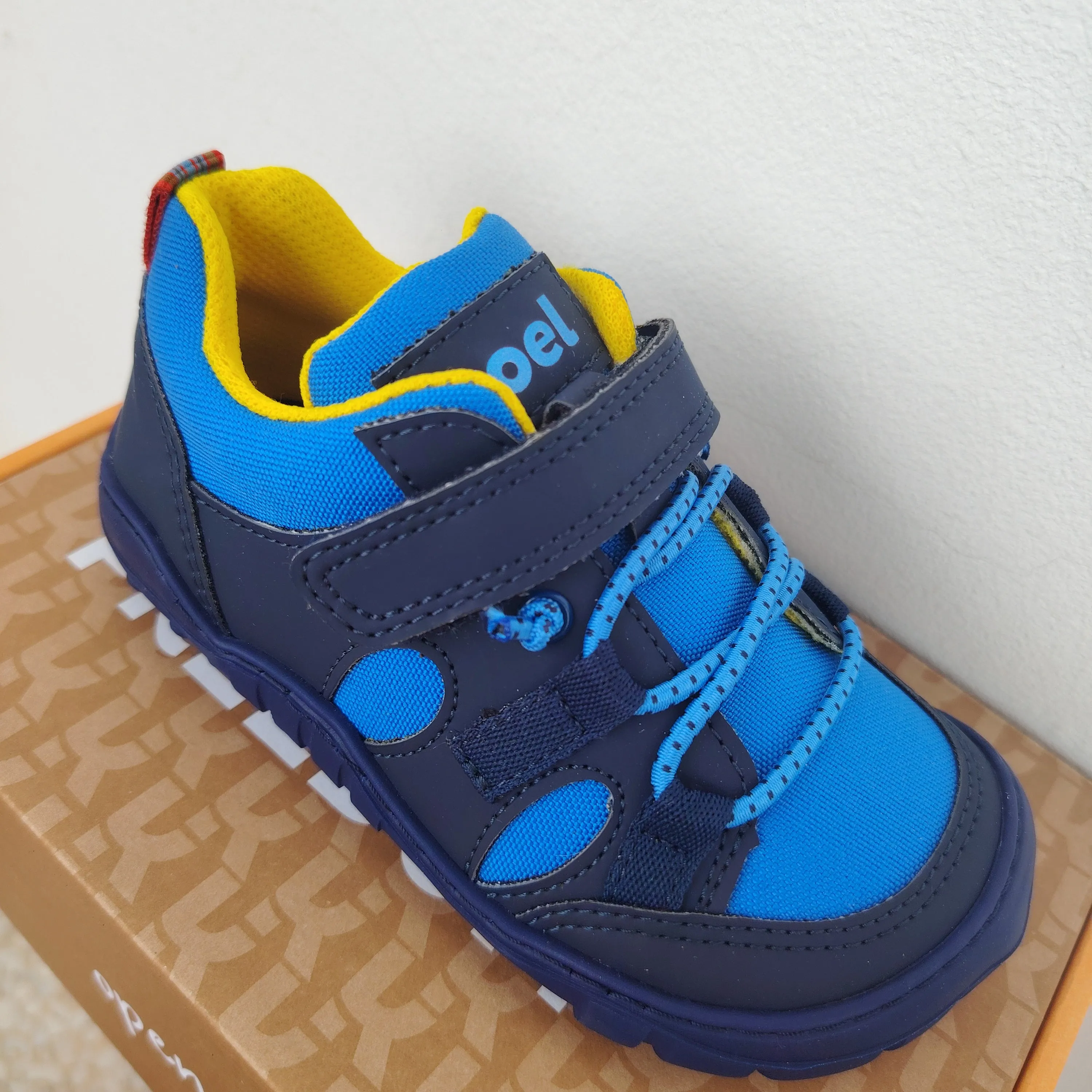 Sneakers trekking Mateo Royal Blue bimbi