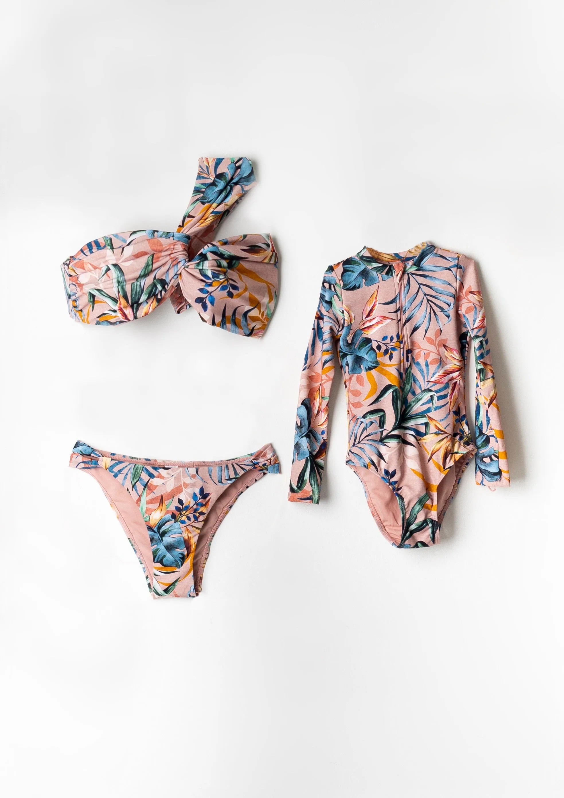 Sunny Paradise Kids Swimsuit Pink