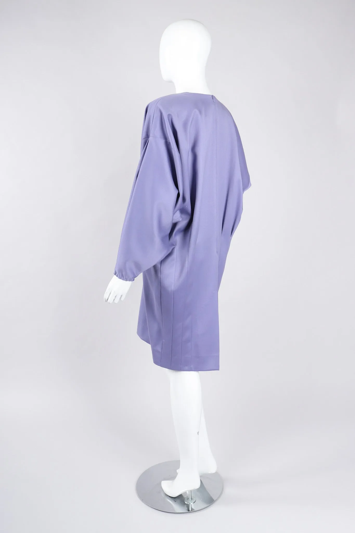 Tapered Silk Shift Dress