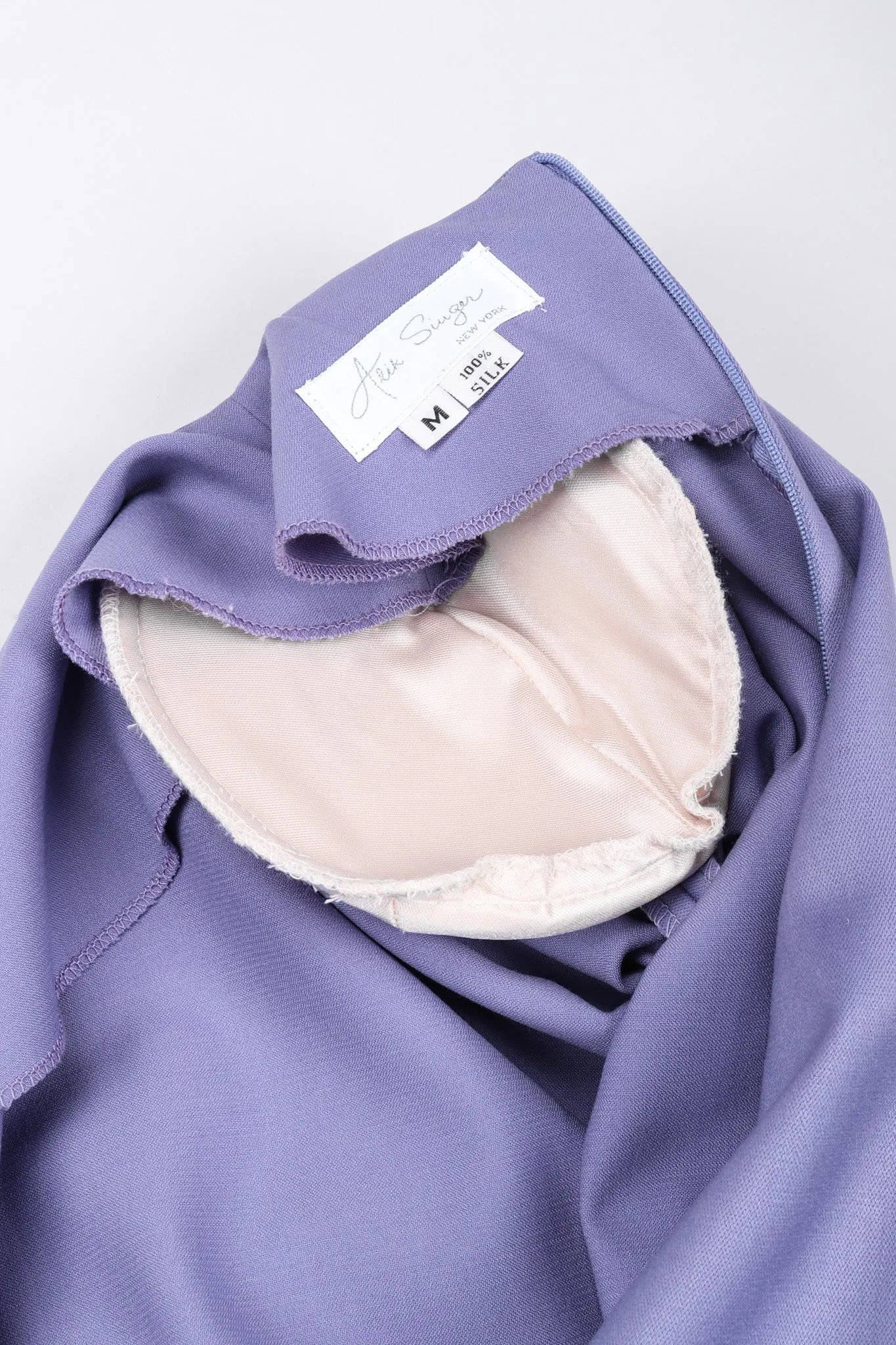 Tapered Silk Shift Dress