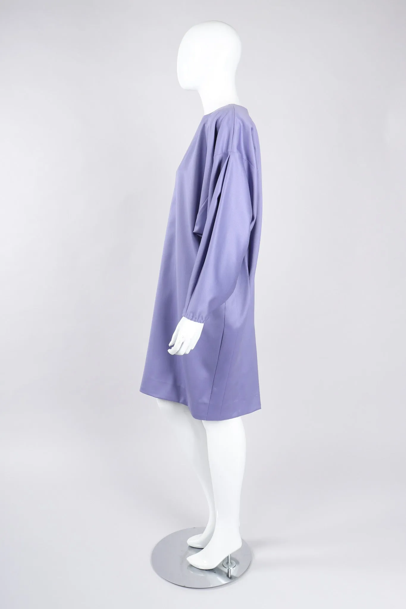 Tapered Silk Shift Dress