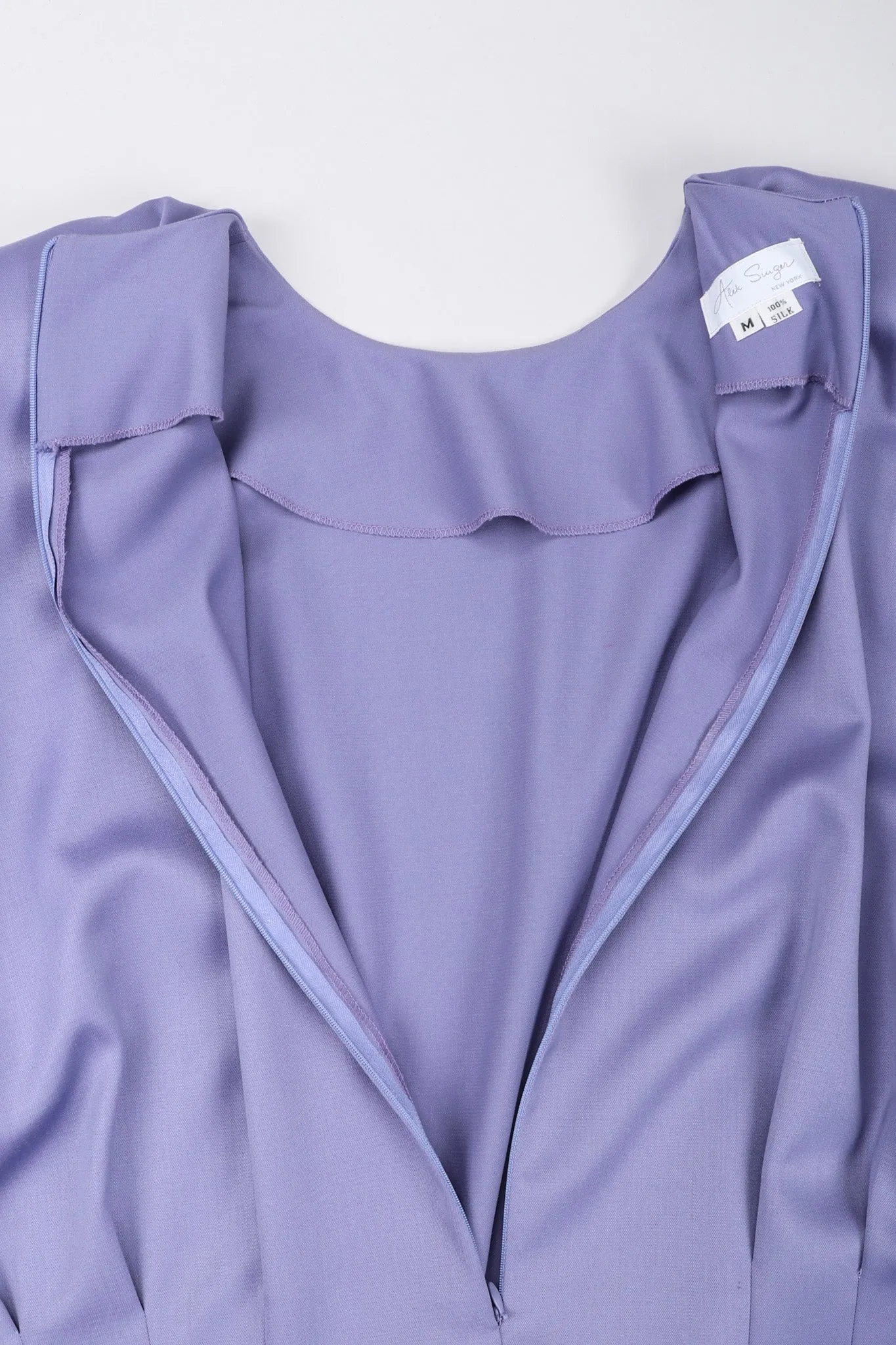 Tapered Silk Shift Dress