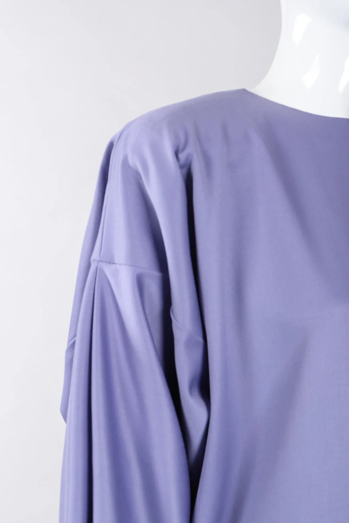 Tapered Silk Shift Dress