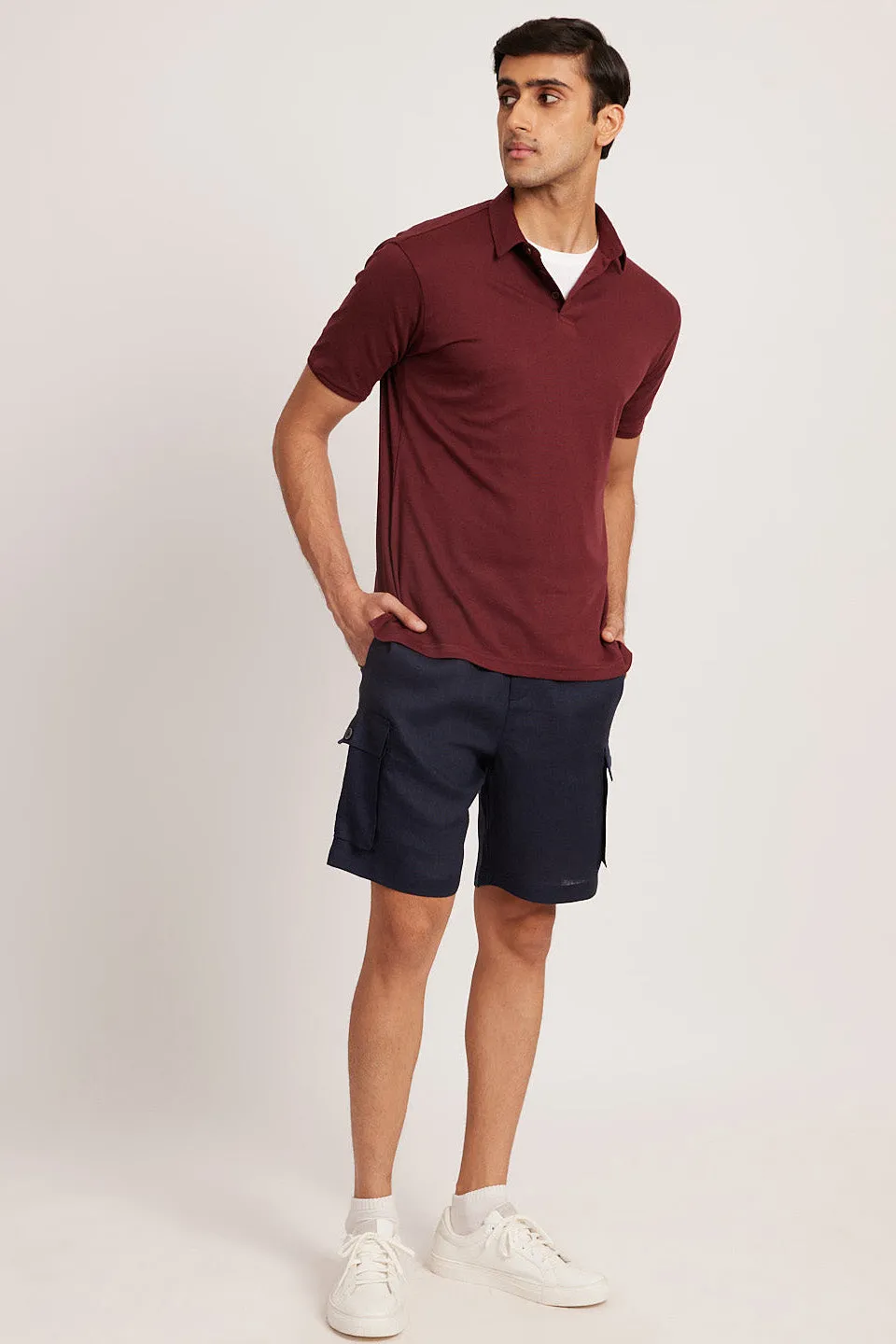 The Linen Cargo Shorts