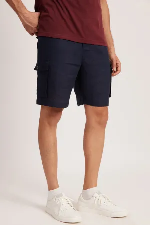 The Linen Cargo Shorts