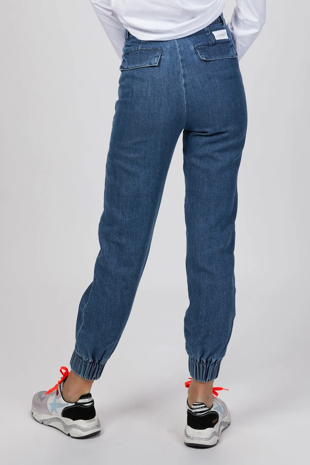 THE NICO HIGH-RISE CUFFED CARGO JEANS