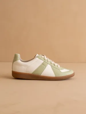 The Noelle | Mint Low Top Sneaker